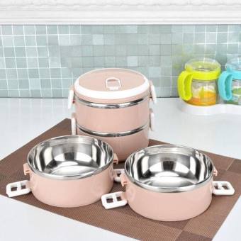 Hộp Đựng Cơm (Cà men) 2 Tầng Bằng Nhựa Nguyên Sinh An Toàn Dùng Bảo Quản Thực Phẩm- N087