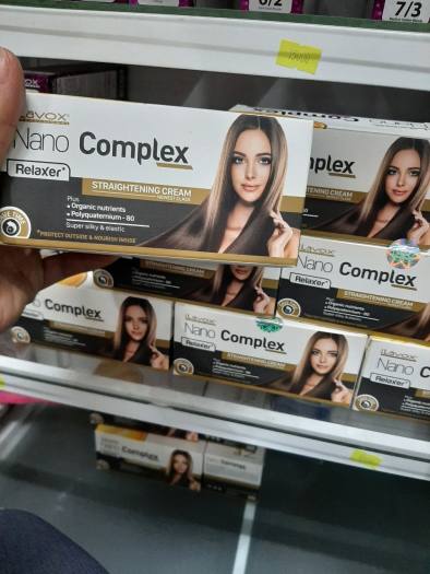 Thuốc duỗi tóc Lavox nano complex phục hồi tóc mini tại nhà (Tặng cặp Bao tay )