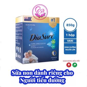 Sữa non Diasure dành cho người tiểu đường hộp giấy 34 gói nhỏ tiện lợi