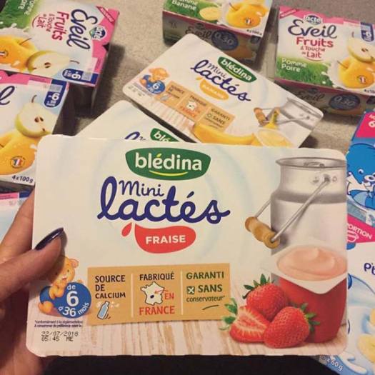 Sữa chua Bledina cho bé từ 6 tháng (date 09/2021) - vị xoài