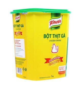 Bột Thịt Gà Knorr 1kg/ Unilever Knorr Chicken Powder Plastic Tub