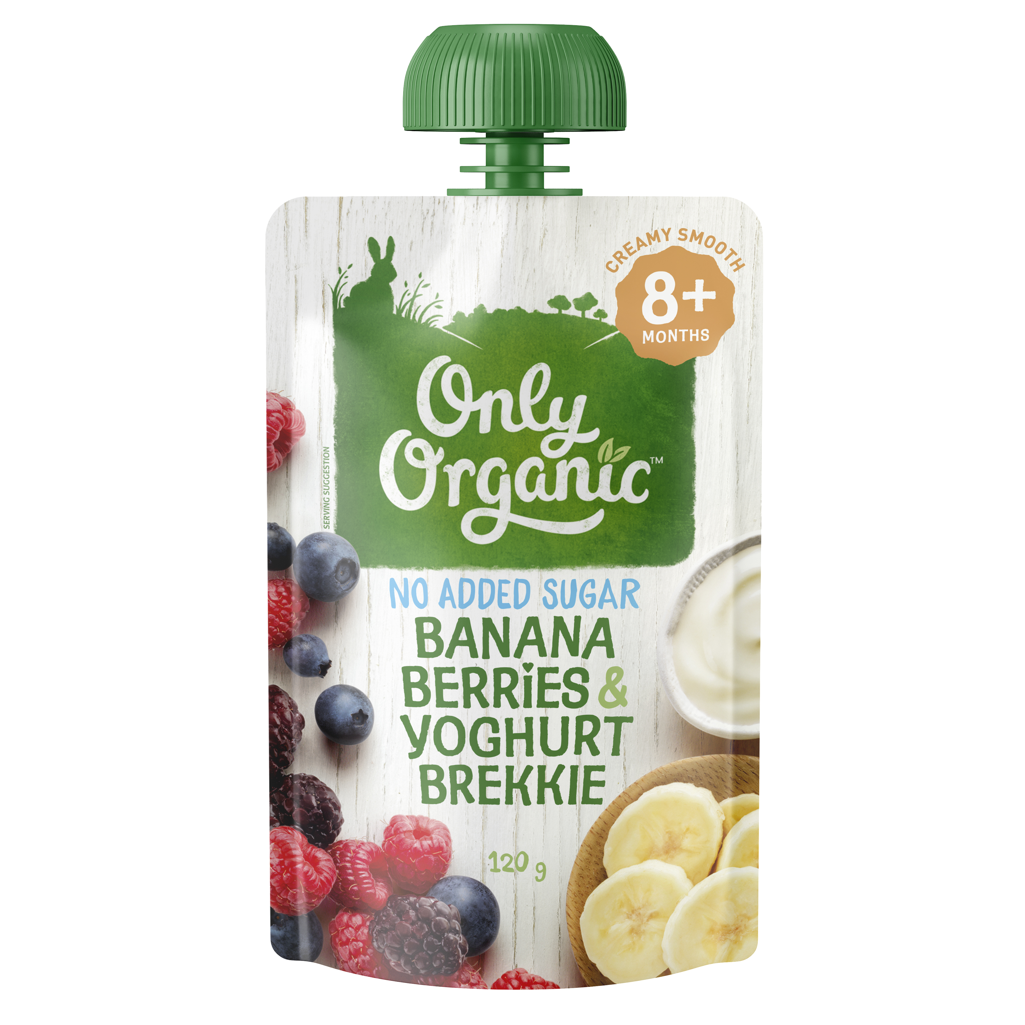 Trái cây nghiền ăn dặm hữu cơ chính hãng Úc Only Organic