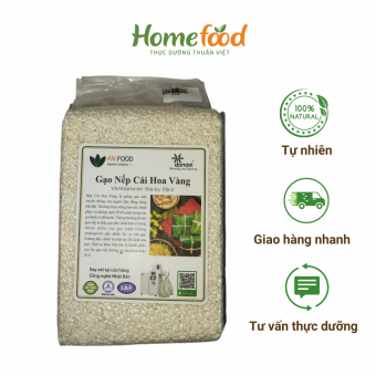 Gạo Nếp Cái Hoa Vàng 1.5Kg