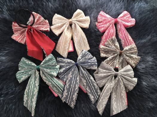 Dây cột nơ buộc tóc đẹp Hàn Quốc