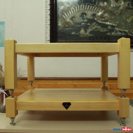 Kệ audio chống rung 2 tầng Gỗ Sồi Venza GS 02