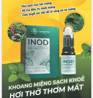 Tinh dầu thiên nhiên cho các vấn đề về Răng Miệng Inod Huyền Phi