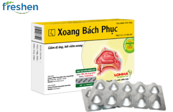 Thực phẩm bảo vệ sức khỏe Xoang Bách Phục giảm dứng bớt viêm xoang ( hộp 20 viên)