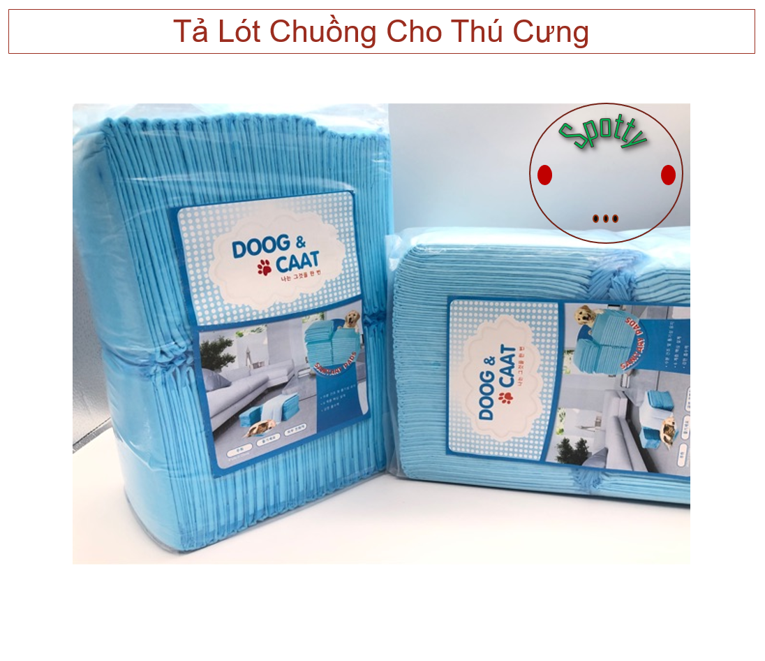 Tã lót ổ chó mèo - Miếng lót chuồng chuồng chó mèo - Miếng lót vệ sinh khử mùi, siêu thấm