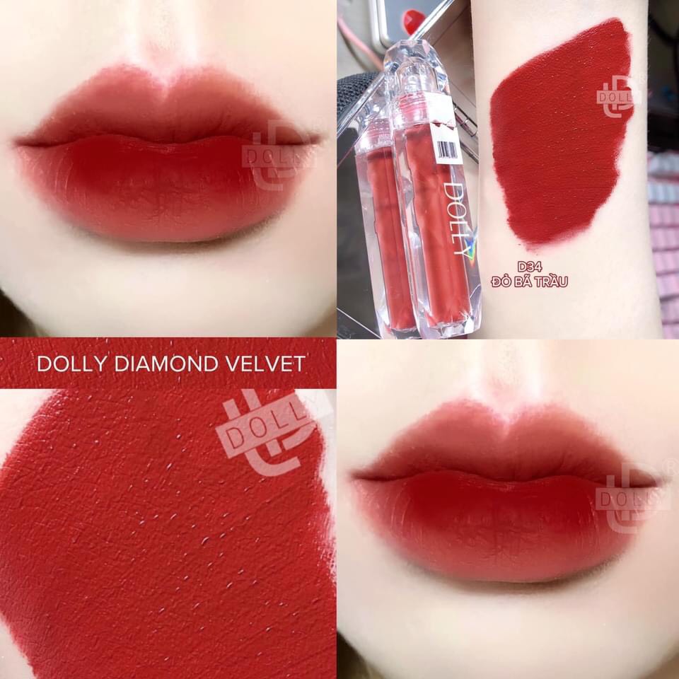 Son kem lì siêu mịn môi dolly diamond