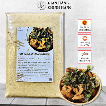 Bột Rang Muối HongKong, Bột muối rang gà, ếch, tôm, cua, ba ba, bề bề ... ( chuẩn vị nhà làm )