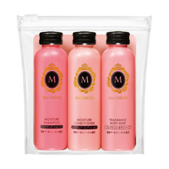 BỘ DẦU GỘI SỮA TẮM DU LỊCH MINI CỦA SHISEIDO - SET 3 DẦU GỘI, DẦU XẢ, SỮA TẮM DU LỊCH SHISEIDO MACHERIE - HÀNG NHẬT NỘI ĐỊA