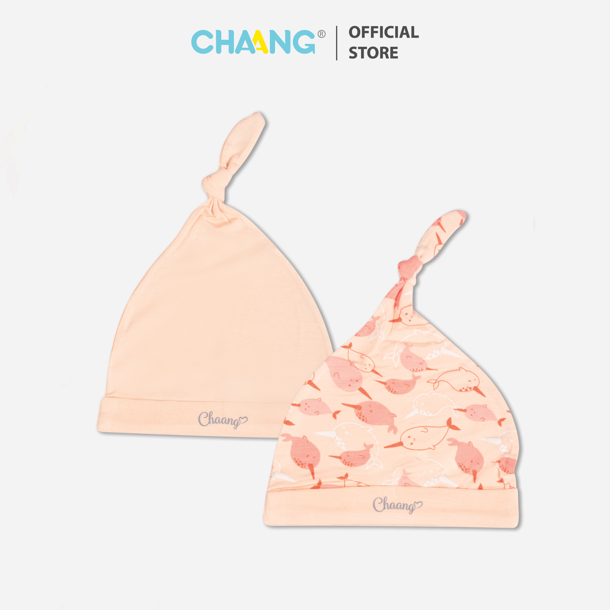 Set 2 chiếc mũ thóp Sea cho bé Chaang