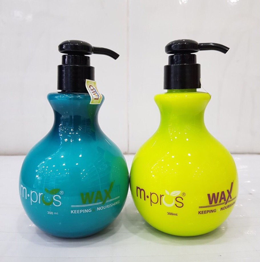 Wax tạo nếp và dưỡng bóng tóc M.pros 300ml