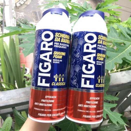 ▫ Bọt cạo râu dưỡng ẩm và làm mềm da Figaro Cao cấp Italy