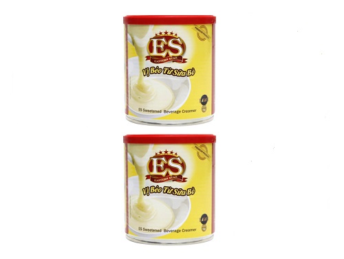 <Combo 2> Sữa đặc Creamer ES có đường 1kg Malaysia (Nắp đỏ)