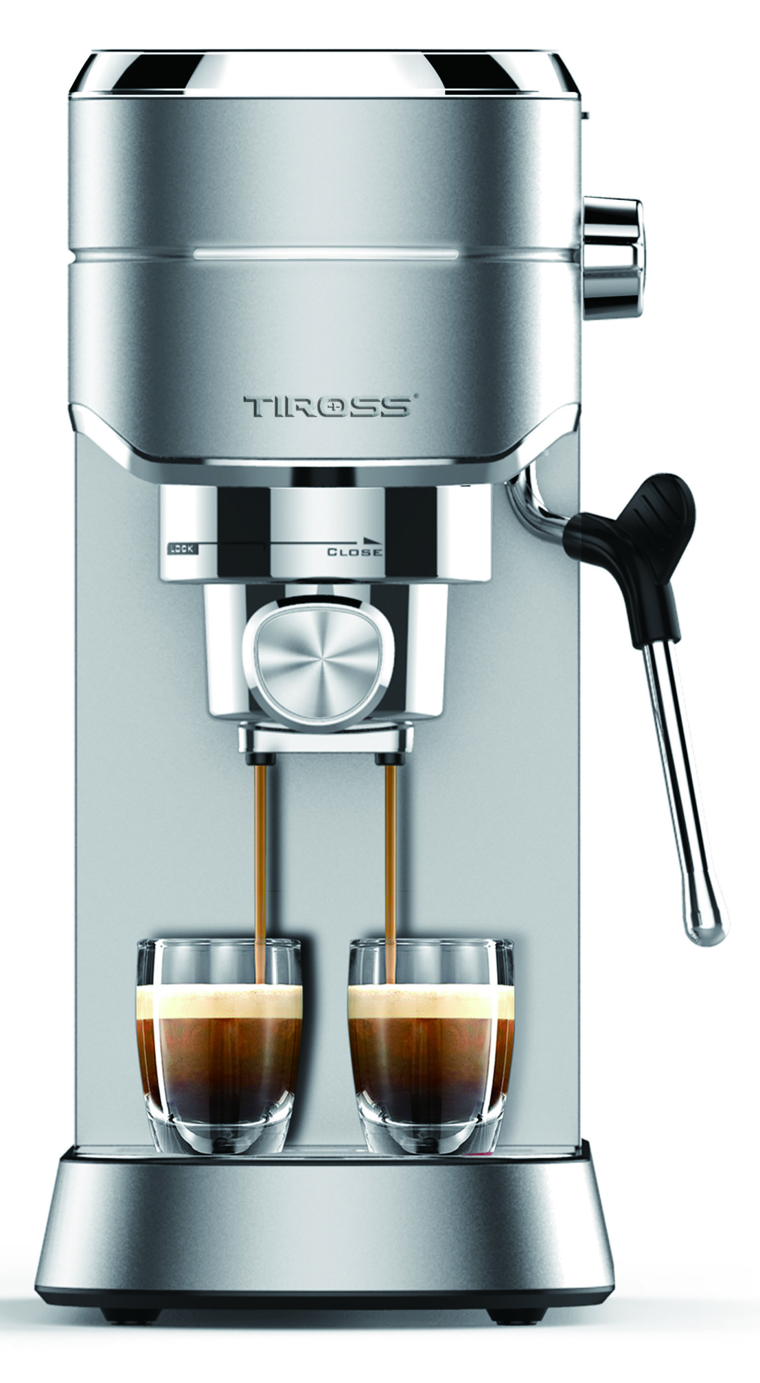 Máy pha cà phê espresso tiross ts6212 - áp suất 15 bar
