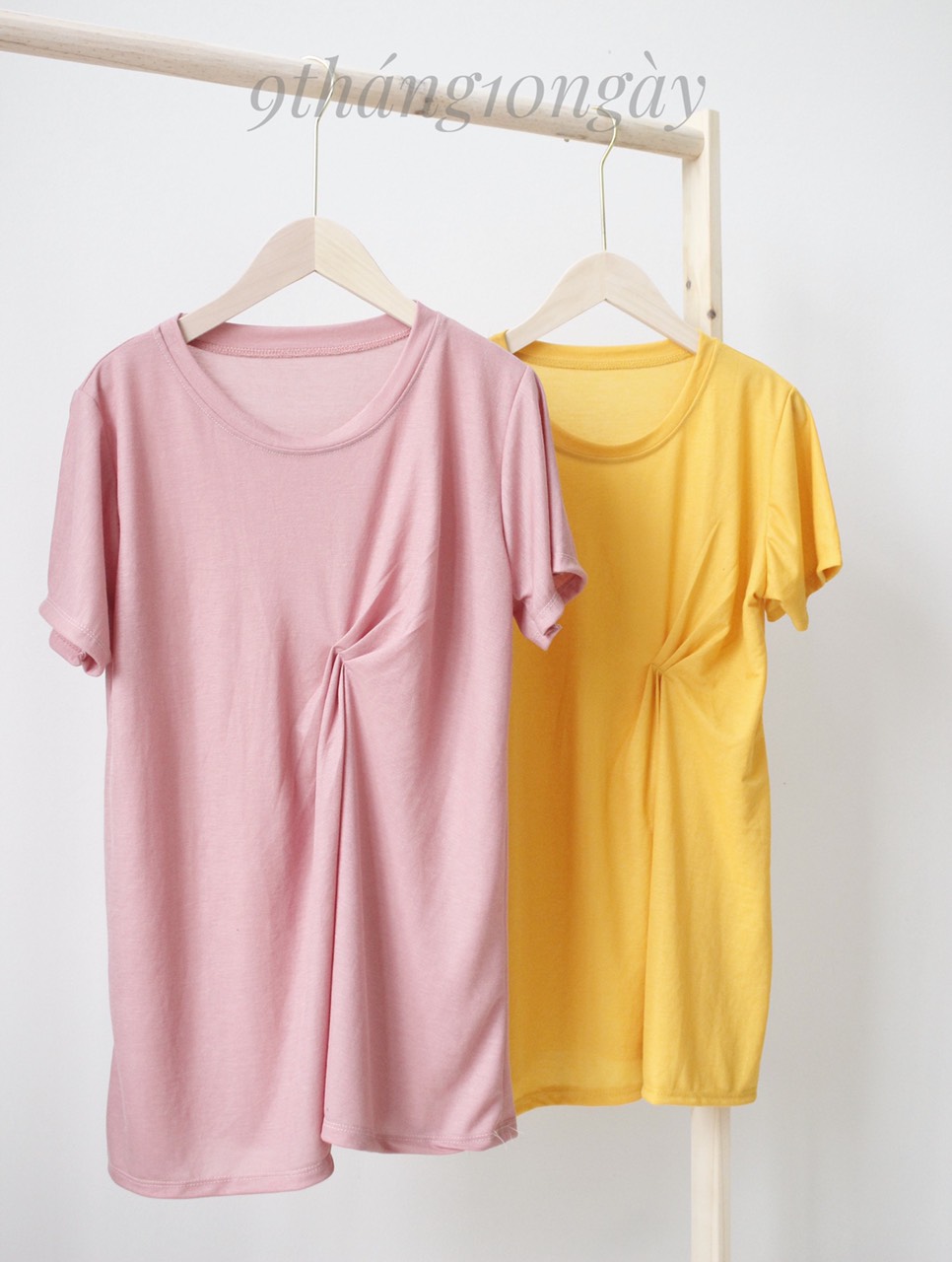 Áo thun bầu Chất cotton đẹp - Free size 45-65kg
