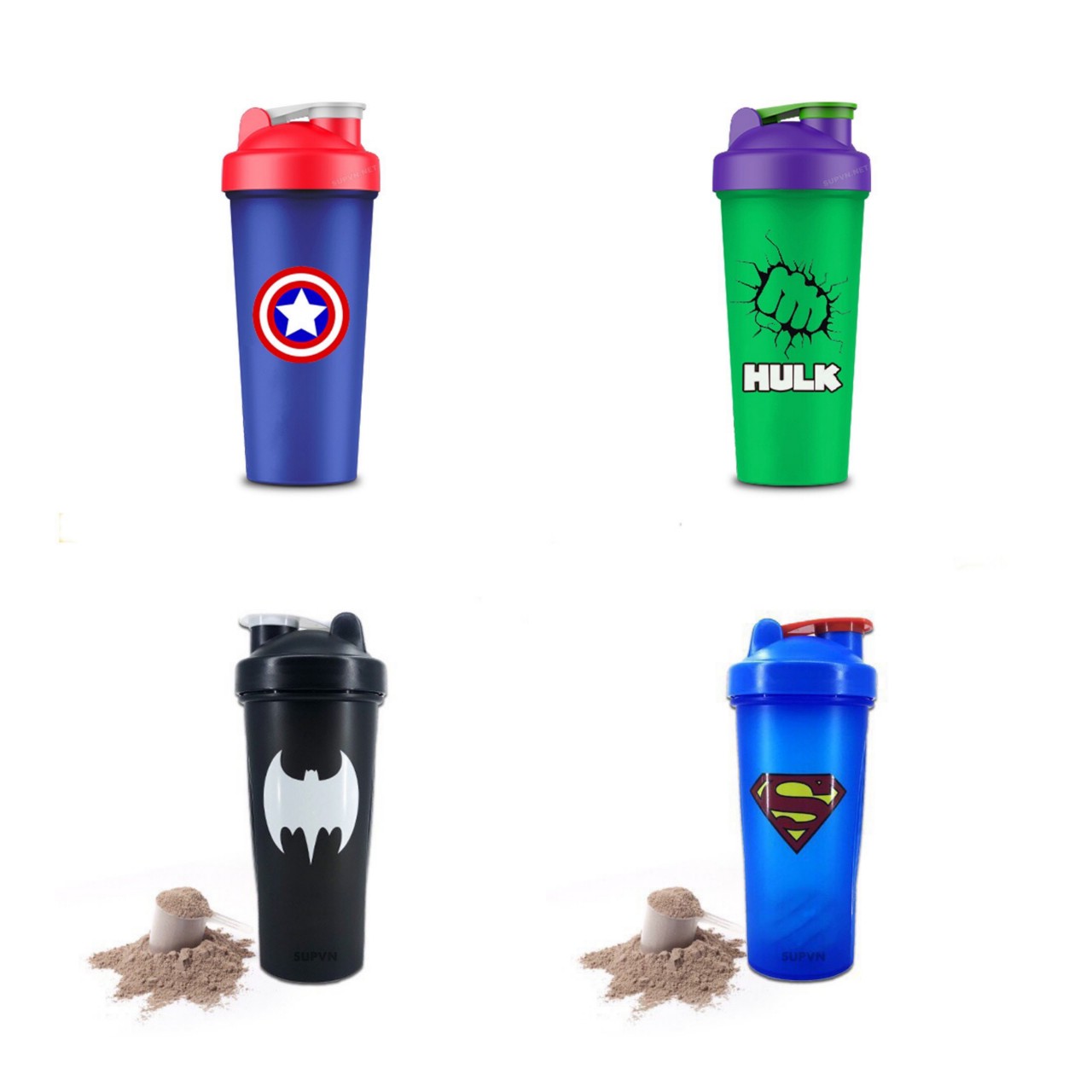 Bình nước nhựa 750ml - bình lắc dành cho dân gym