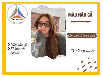 Thuốc nhuộm tóc hàn màu NÂU GỖ tặng kèm oxy+lược+gang tay