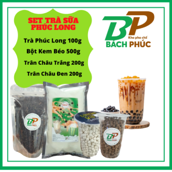 SET NGUYÊN LIỆU PHA TRÀ SỮA PHÚC LONG - NGUYÊN LIỆU TRÀ SỮA TRÂN CHÂU - KHO PHA CHẾ ĐÀ NẴNG