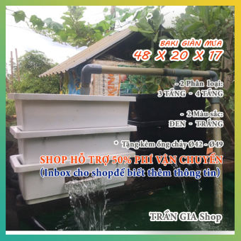 Lọc baki 3 tầng - Lọc baki dàn mưa