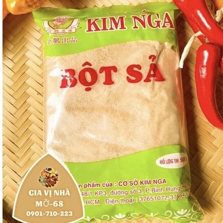 Bột sả kim nga loại 100gr - 500gr