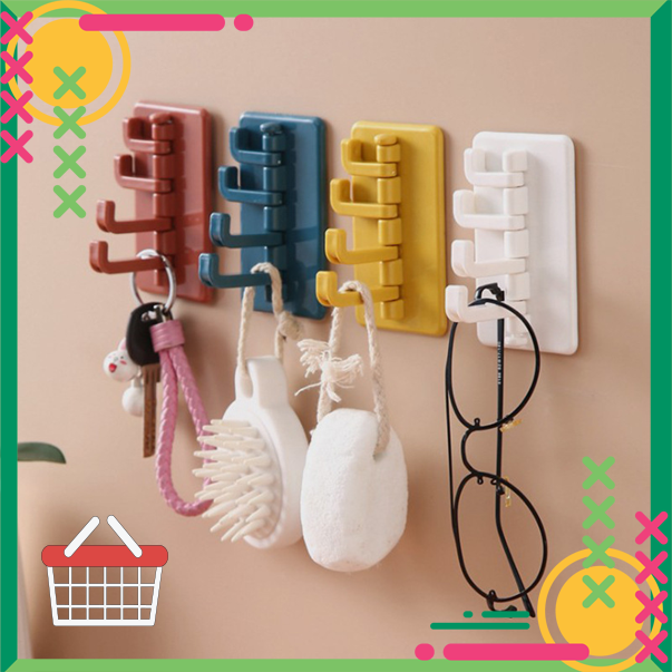 Móc dán tường treo đồ 🔥💥 🌟⚡ Móc dán tường treo đồ gia đình Haunestore6868