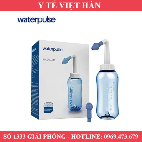 Bình rửa mũi waterpulse yt300 - cam kết hàng chính hãng - thương hiệu waterpulse