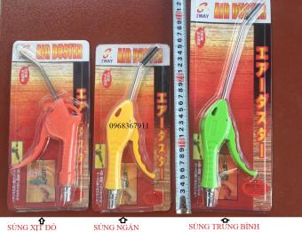 súng xì khô,  súng xịt bụi khí nén nhựa boter các loại