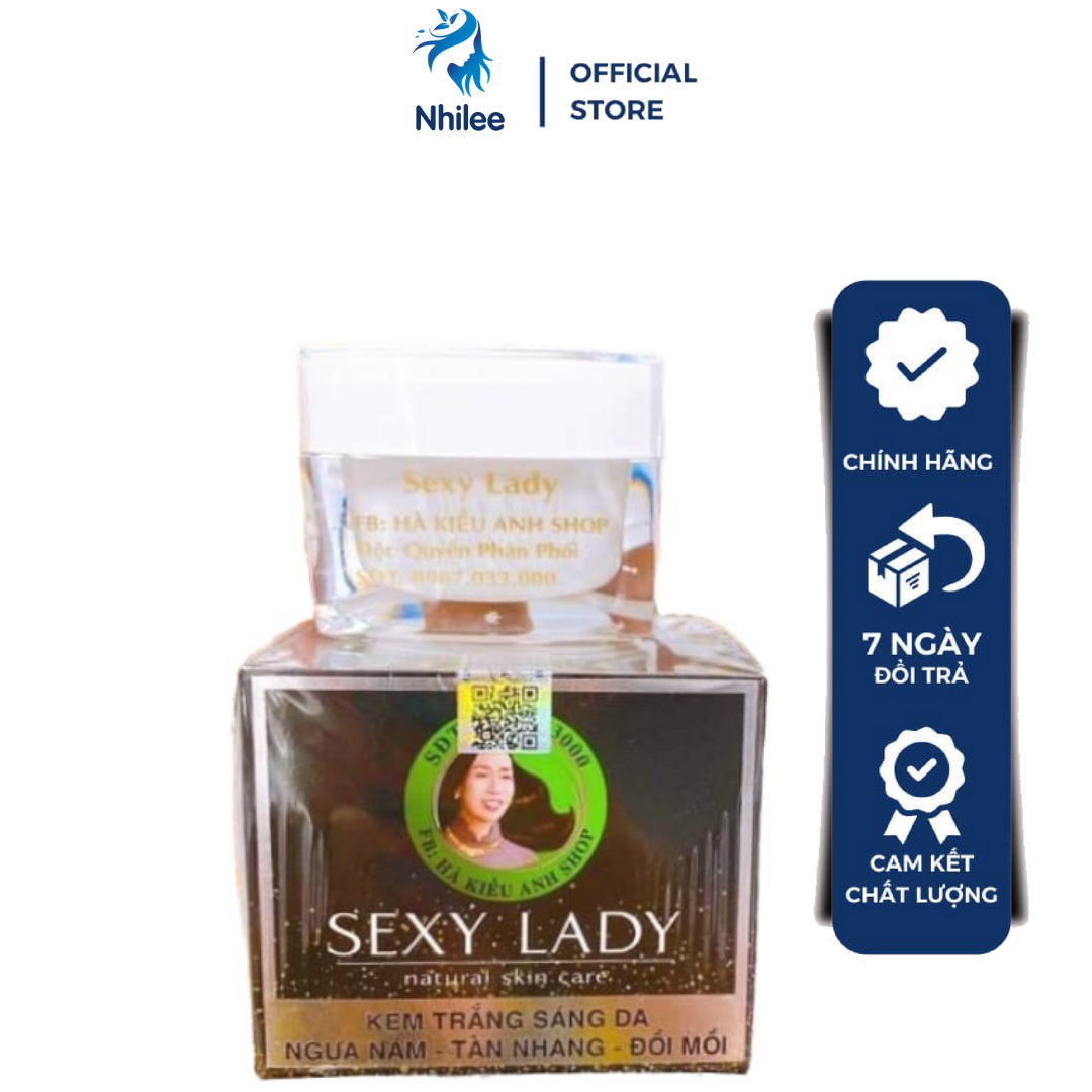 Kem sexy lady trắng da nám tàn nhang đồi mồi 50gr