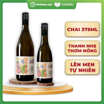 Nước Lên Men Chanh Dây Tím, Lên Men Tự Nhiên - Chai 375ml