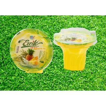 THẠCH RAU CÂU UỐNG EXCITER LONG HẢI (4 CỐC /1 VỈ, 180G/1 CỐC)