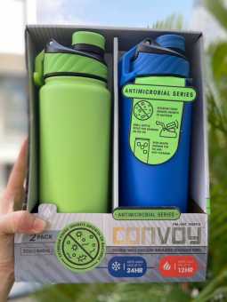 Tách Set bình giữ nhiệt Manna S'tainless Steel Convoy 946ml