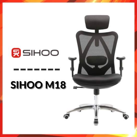 Hỏa Tốc 30 Phút Sihoo M18 Ghế Công Thái Học Văn Phòng Sihoo M18 Bảo Vệ Cột Sống Chính Hãng