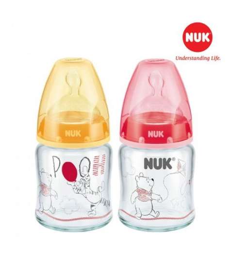 Bình sữa Nuk thủy tinh 120ml