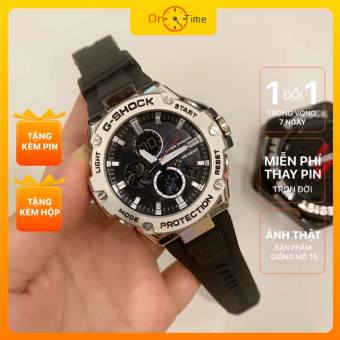 Đồng hồ CASIO nam nữ B-100 Viền Thép Hợp Kim không gỉ, không phai màu - OneTime Store