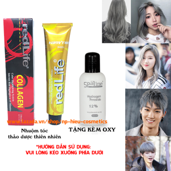 Thuốc nhuộm tóc xám khói