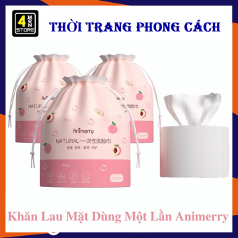 Khăn lau mặt dùng 1 lần lau khô, lau ướt, Khăn giấy đa năng 100% BÔNG TỰ NHIÊN - Khăn mặt khô Animerry dùng 1 lần , Giấy lau mặt dùng một lần , Khau Tẩy Trang - Cao Hanh Cosmetics