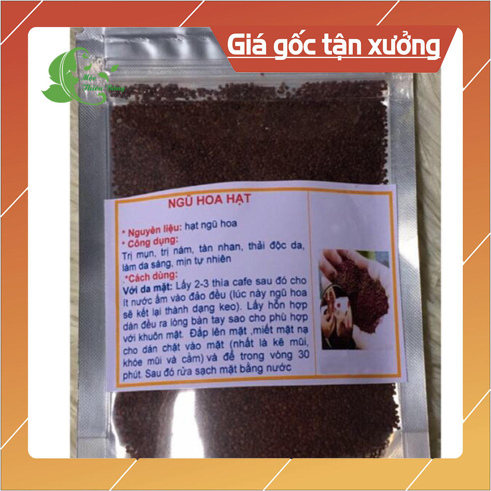 Hạt ngũ hoa - hạt đình lịch đắp mặt hút mụn size lớn