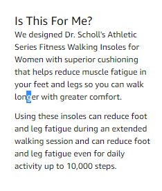 dr scholl's fitness walking