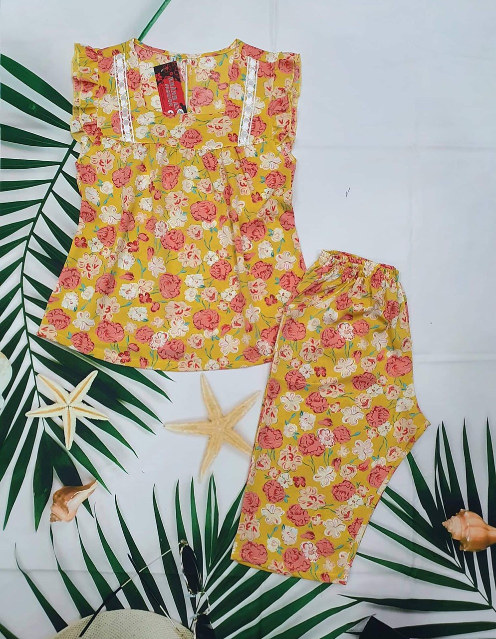 Đồ bộ măc nhà, đồ bộ nữ lửng mango bigsize