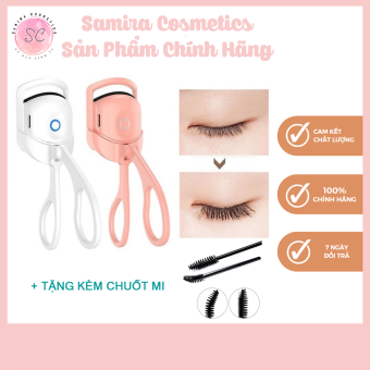 Kẹp mi nhiệt thông minh, Kẹp mi điện nhỏ gọn làm cong nhanh ( Kèm Dây Sạc) TẶNG CHUỐT MI