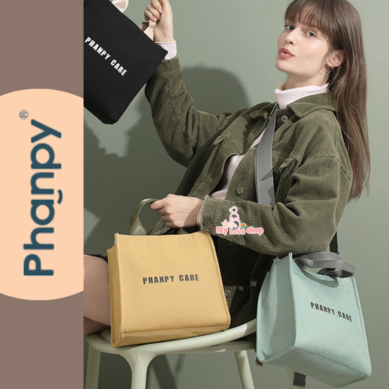 Phanpy Mom Bag Tote Baby Bags Set Mummy Travel Diaper (Cooler Bag)(Brown) Harga 79 Ringgit*Penghantaran Percuma