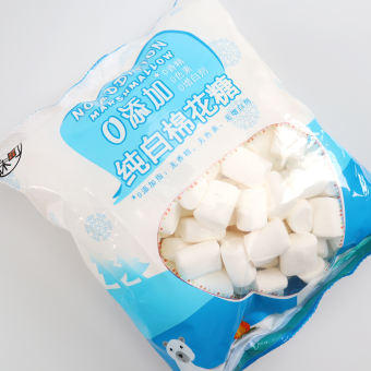 Kẹo Marshmallow trắng No addition ít ngọt 500G