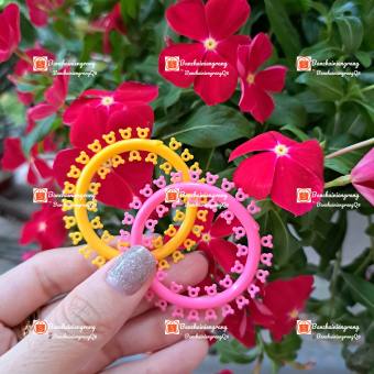 THUN CHUỘT TAI NHỎ xinh xắn, thun đơn niềng răng, thun gắn mắc cài trang trí xinh xắn, thun niềng răng hoạt hình, thun niềng răng hình thú đáng yêu