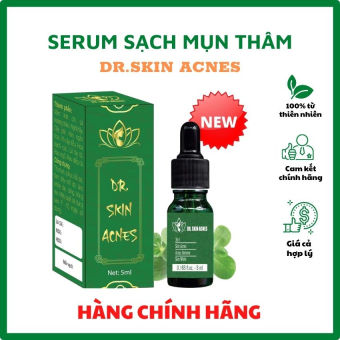 Serum mụn Dr.Skin acnes, sạch mụn Dr skinacnes 5ml bay mụn hết thâm làm mịn da hiệu quả trong 7 ngày