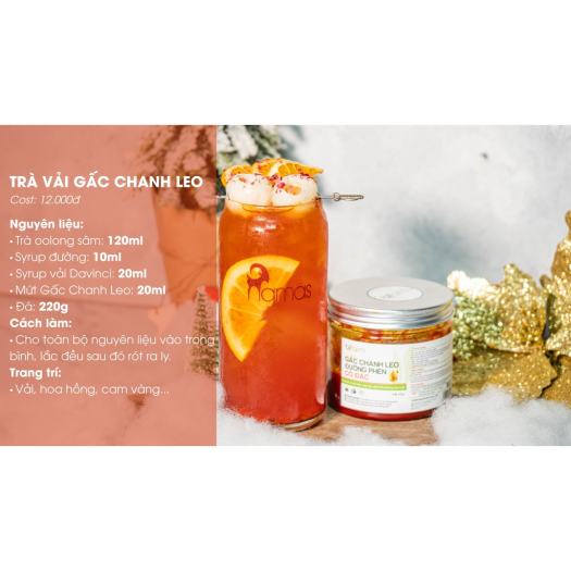 GẤC CHANH LEO ĐƯỜNG PHÈN CÔ ĐẶC