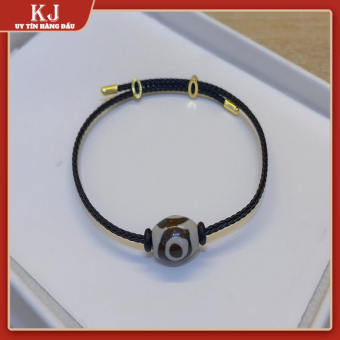 VÒNG TAY PHONG THỦY LU THỐNG ĐÁ MÃ NÃO- TẶNG KÈM TÚI GẤM