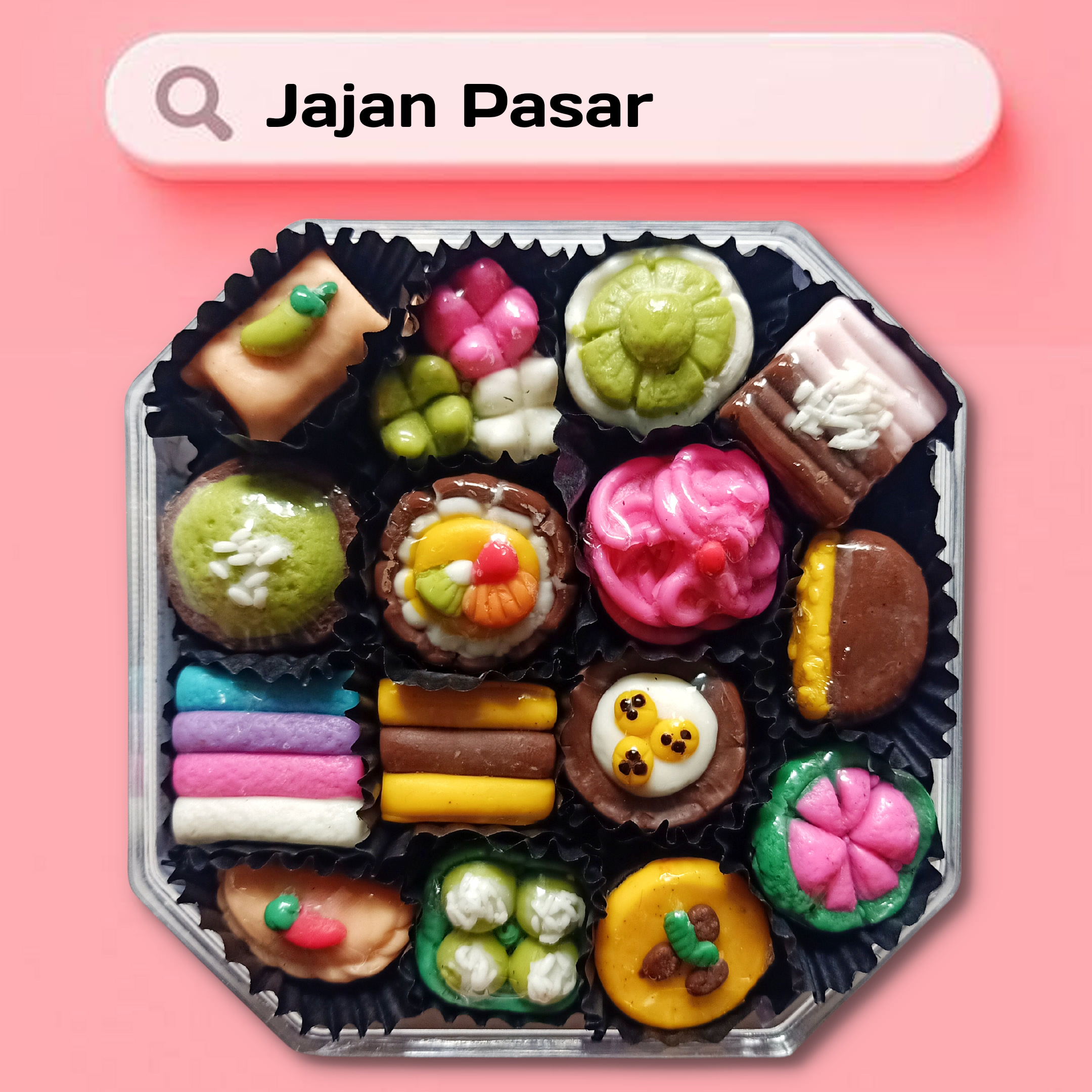 Permen Coklat Praline Karakter jajan pasar untuk isian parcel, hampers, hadiah puasa, kado ulang tahun…