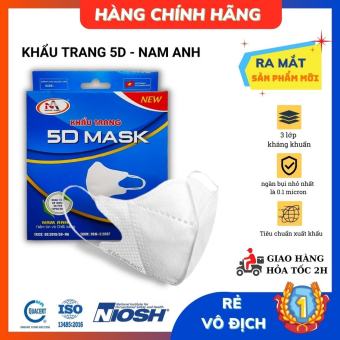 Set 100 khẩu trang 5d , khẩu trang 5d mask , khẩu trang 5d Nam Anh